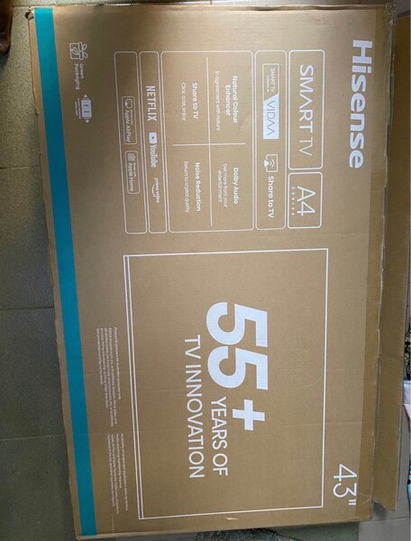 Téléviseur Hisense 43 pouces Smart TV A4