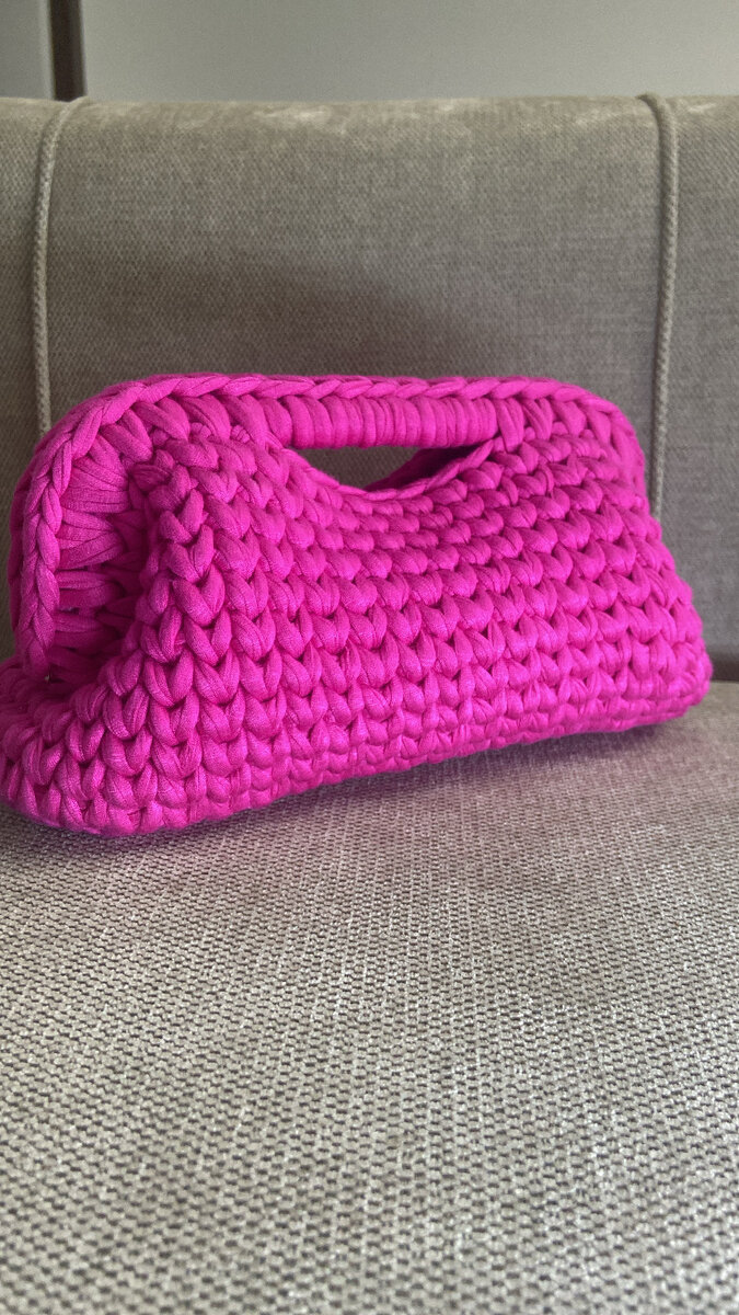 Handmade  Knit Clutch