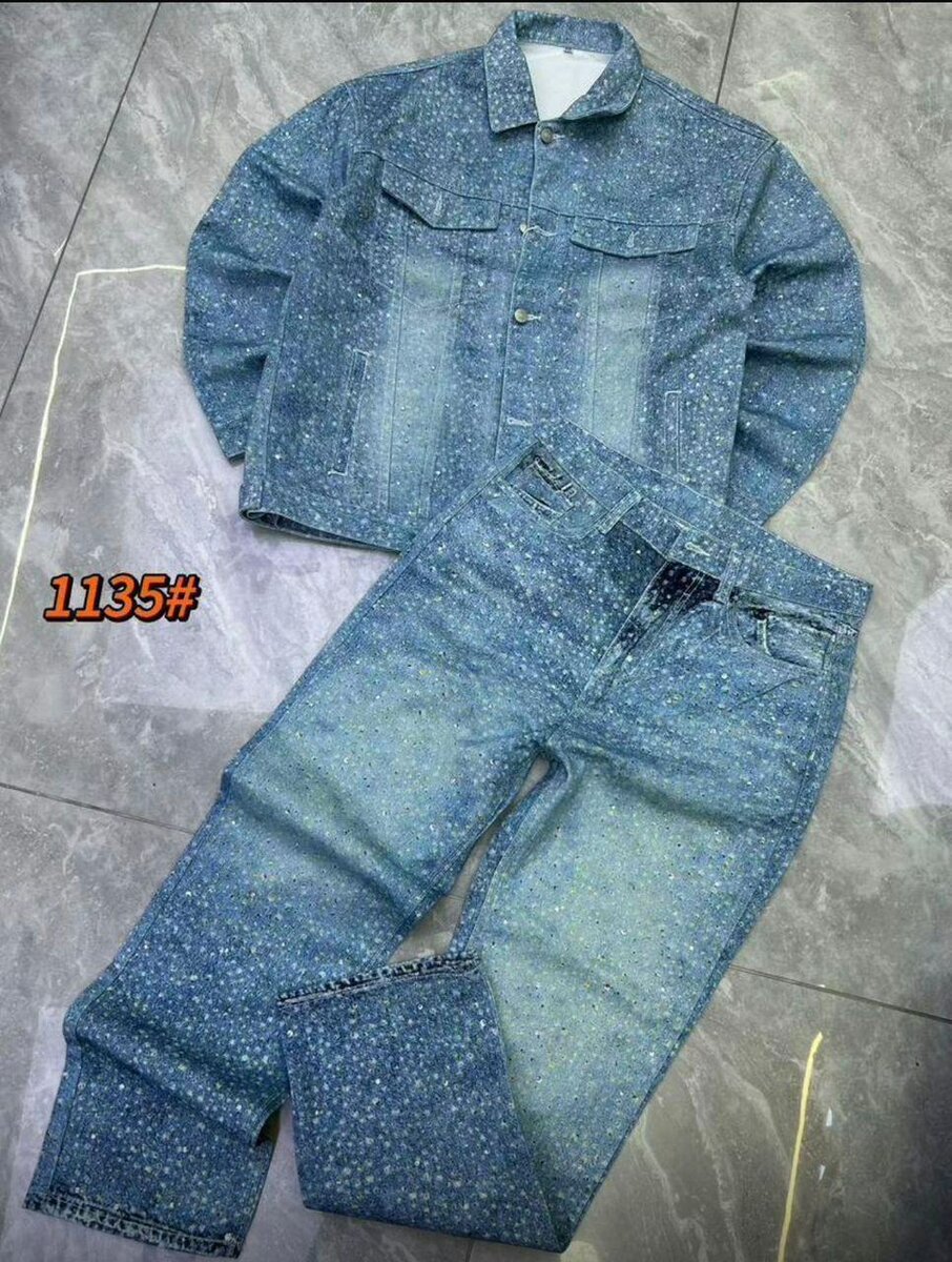 Ensemble denim élégant
