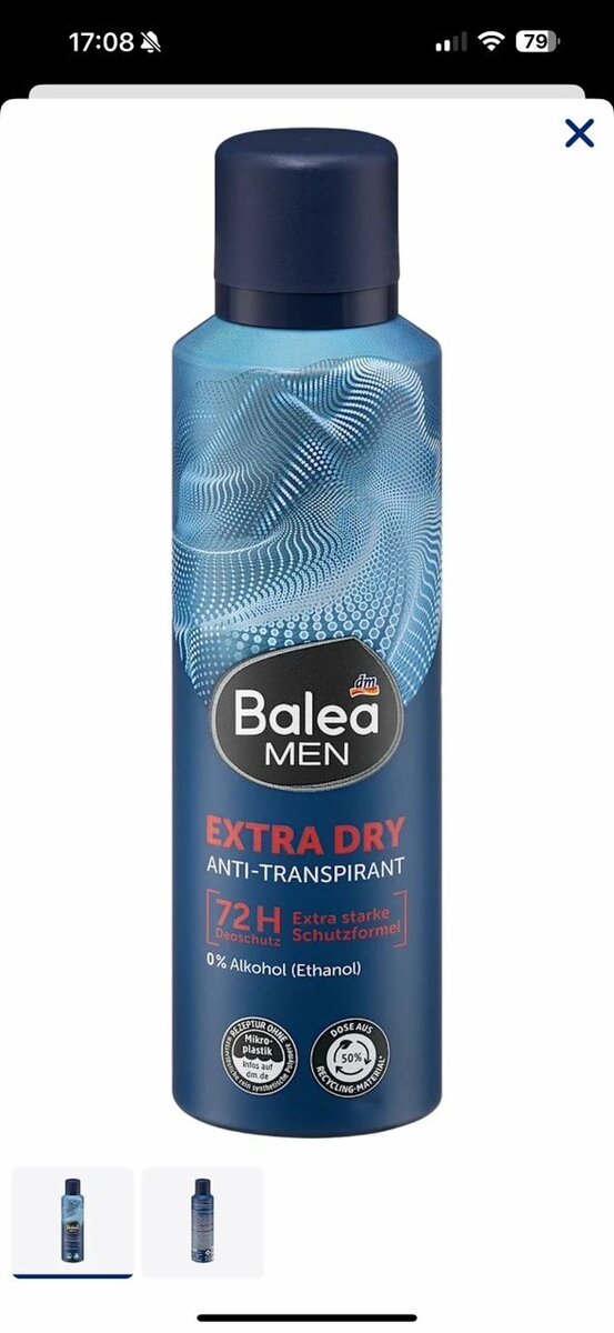Balea MEN 6 a 10000f PROMO