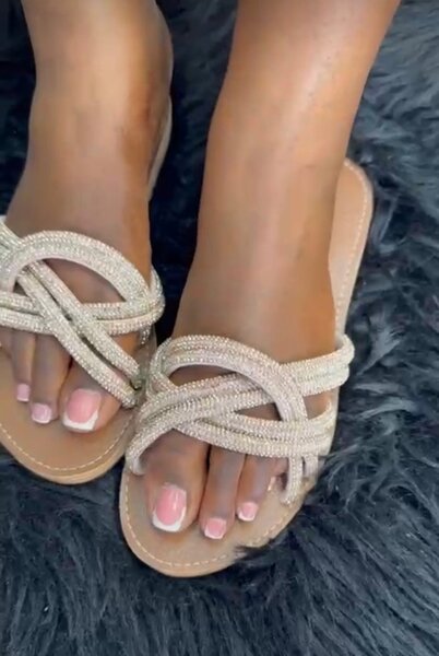 Sandales d'été colorées