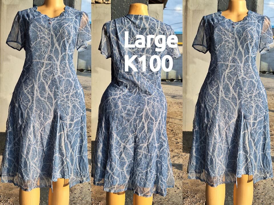 Beautiful and high-quality women's dress made of salaula silk