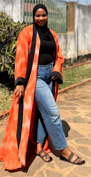 Abaya orange