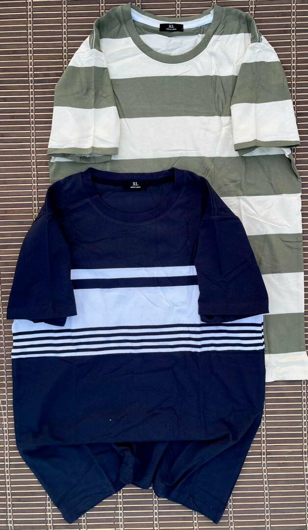 Teeshirt coton à rayures