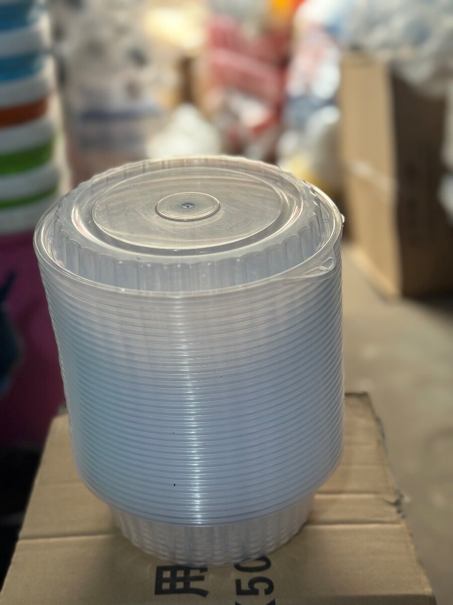 Boîtes alimentaires en plastique