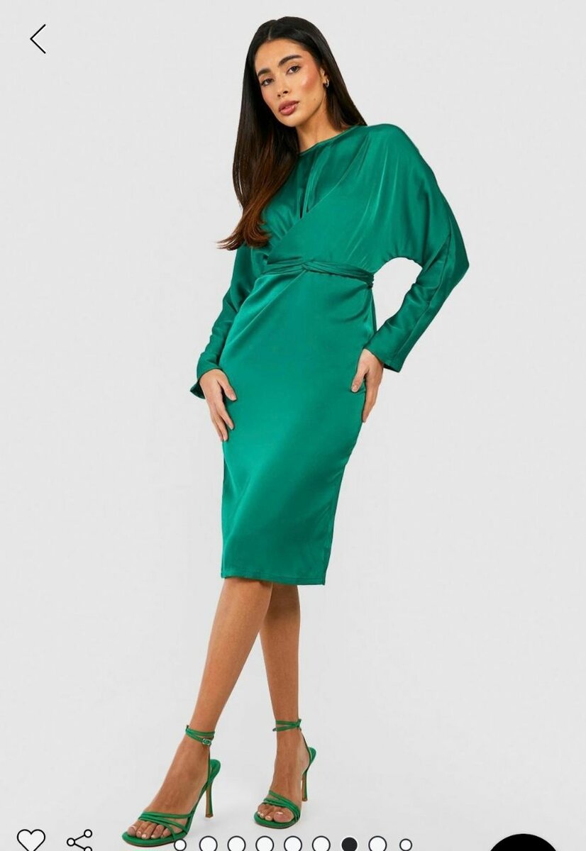 Green dress size 12