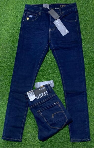 Blue jeans and black jeans