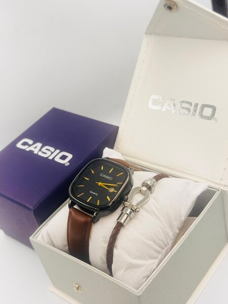Montre Casio Homme Marron