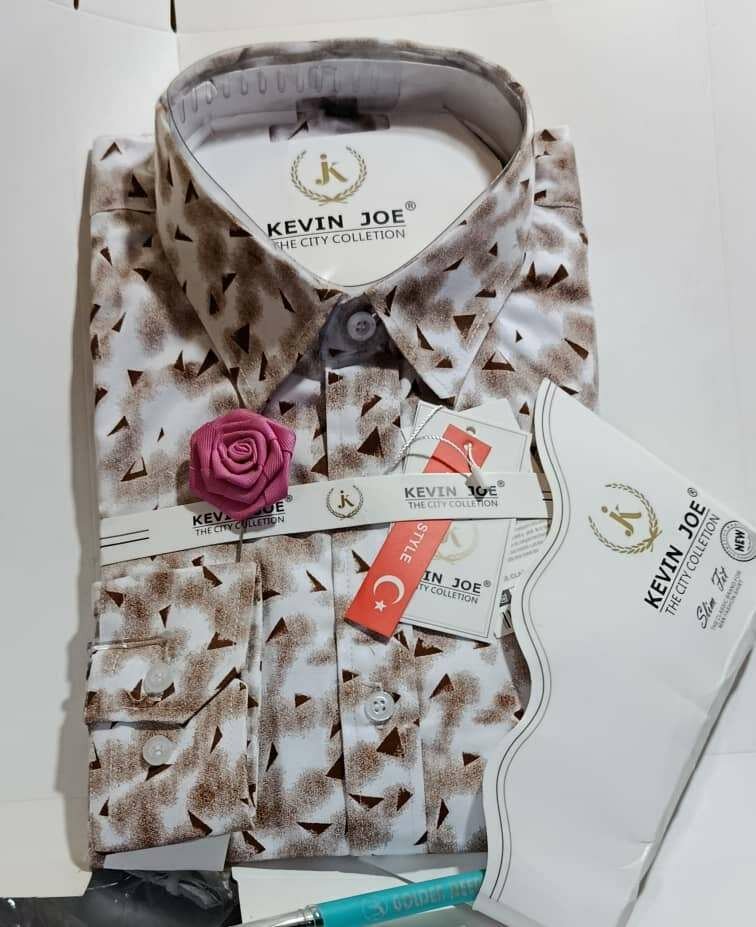 Chemise homme imprimée élégante