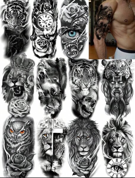 Tatouages Temporaires Réalistes