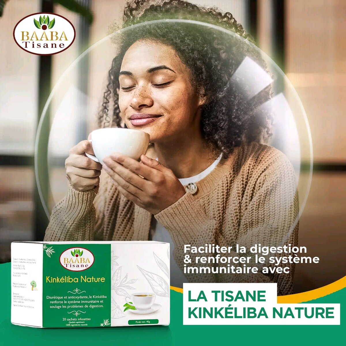 Tisane Kinkéliba Nature Digestive