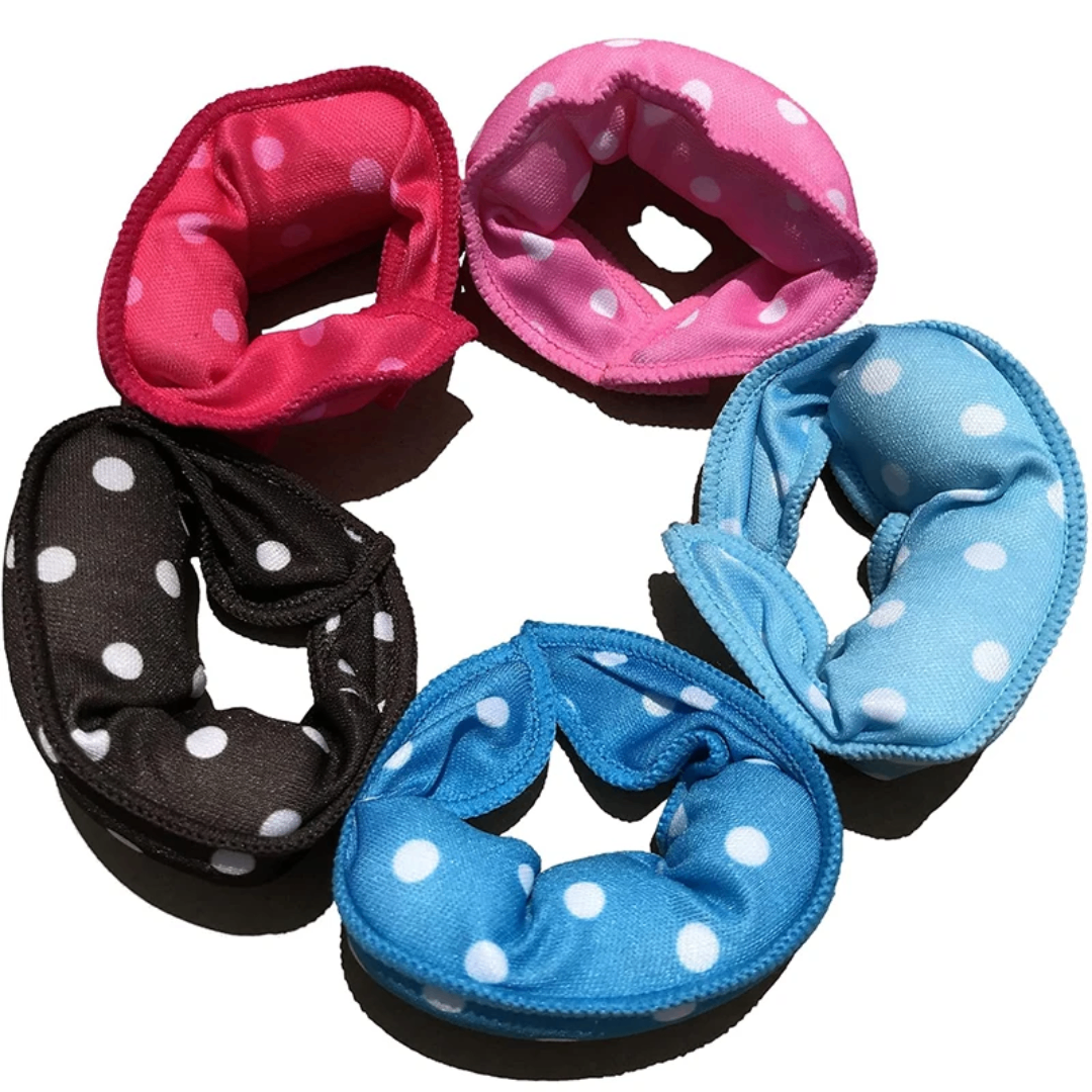 Bigoudis en mousse colorés