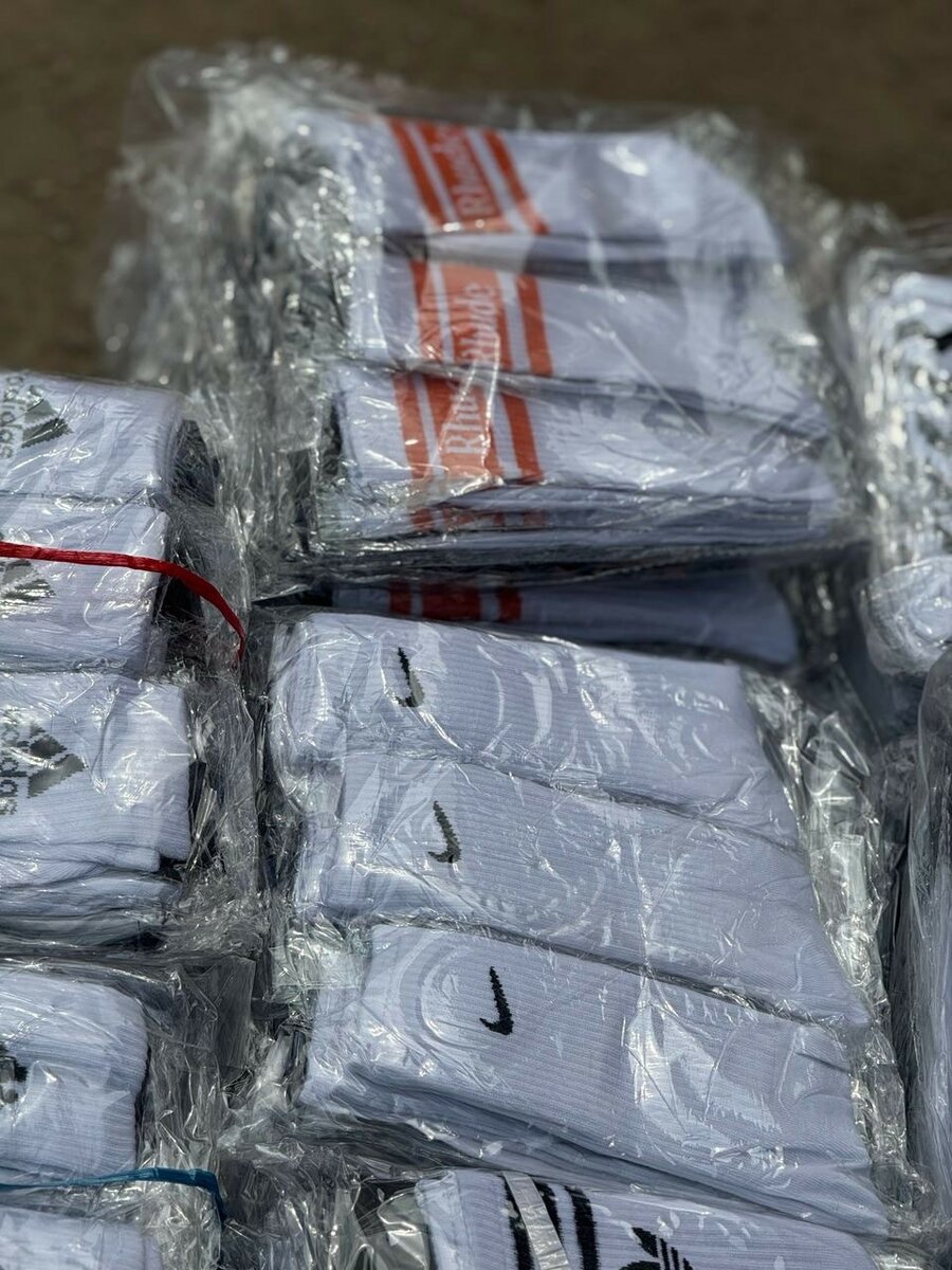 Chaussettes de sport blanches