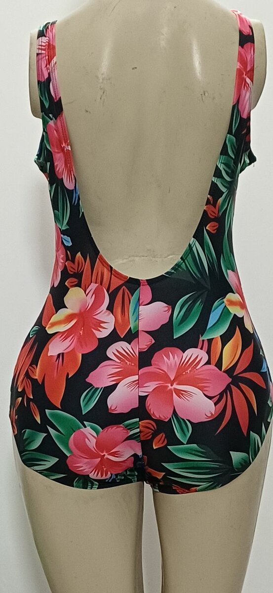 Maillot de bain fleuri