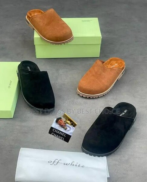 Chaussons en daim Off-White