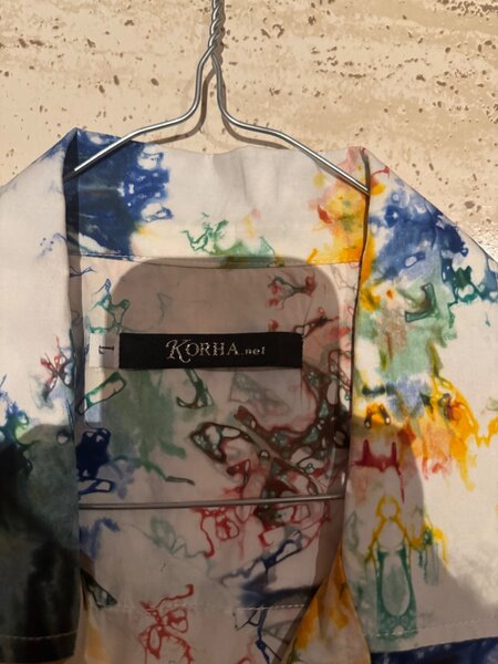 Chemise colorée de plage