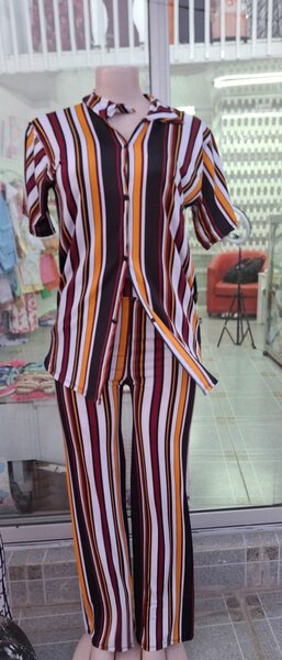 Ensemble femme pantalon chemise