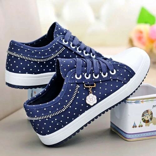 Fashion Women's Shoes Fashion Sneakers Flats Canvas Shoes Ho