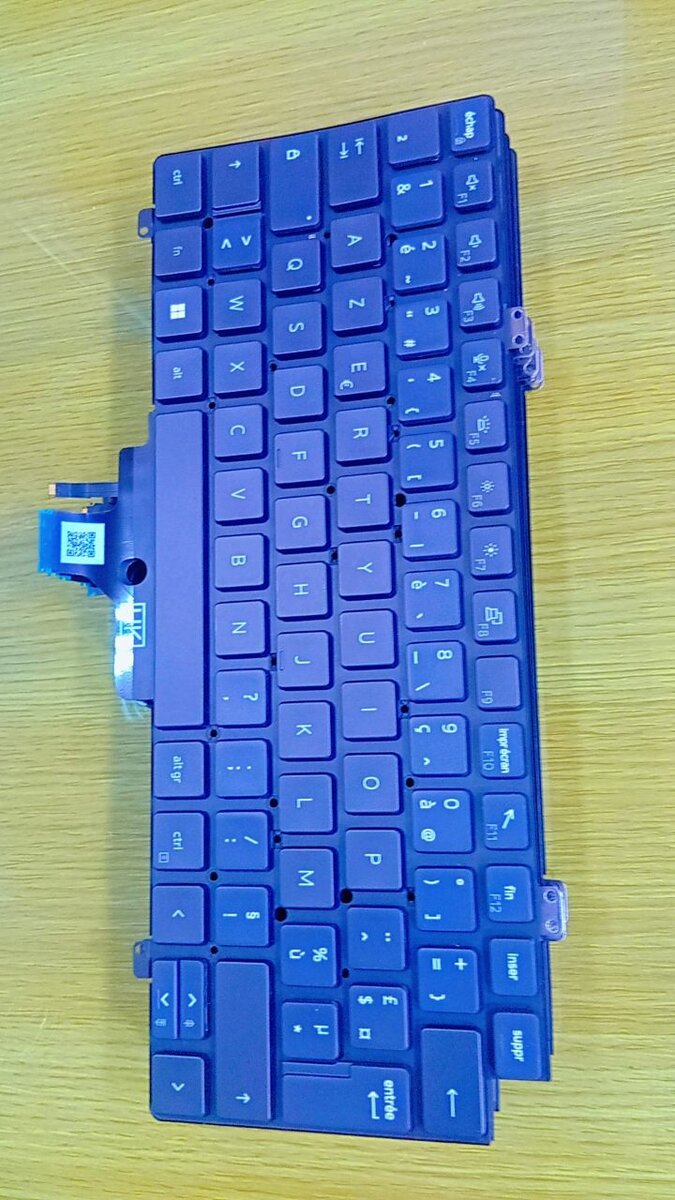 Clavier AZERTY pour ordinateur portable