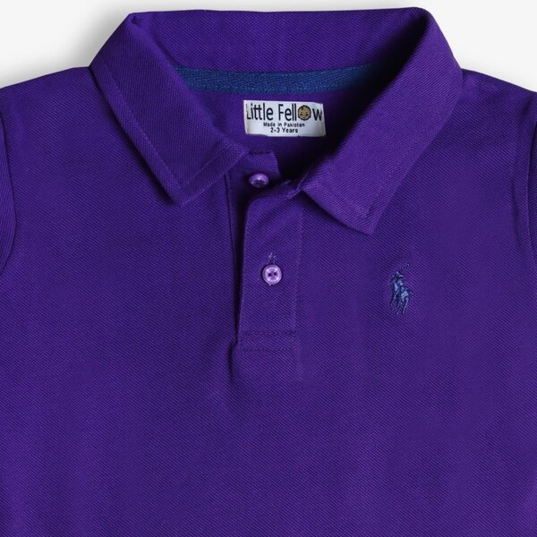 Purple polo frock