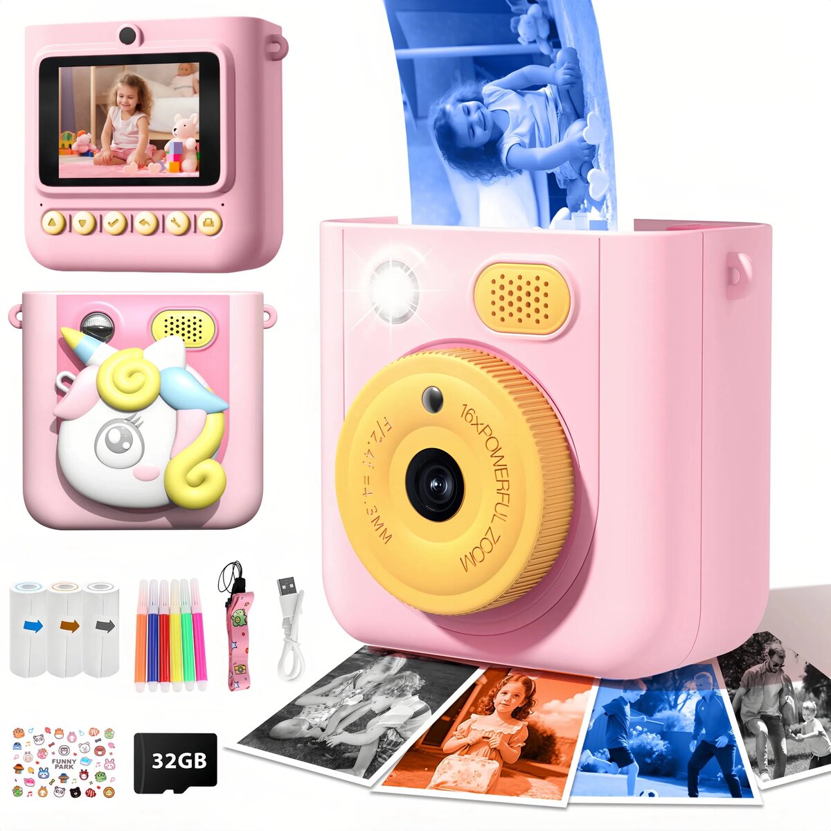 Appareil Photo Enfant Instantané