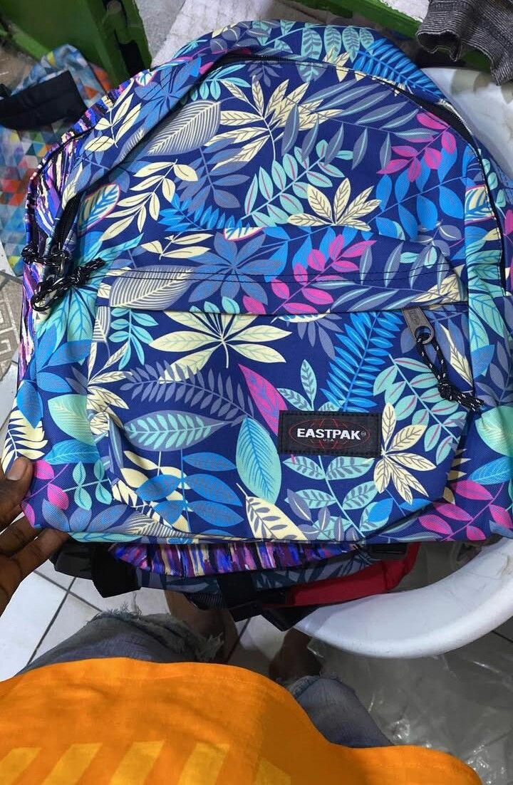 Sac à dos imprimé floral