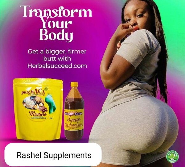 Pure Maca Mixture + Weight Gain Syrup.