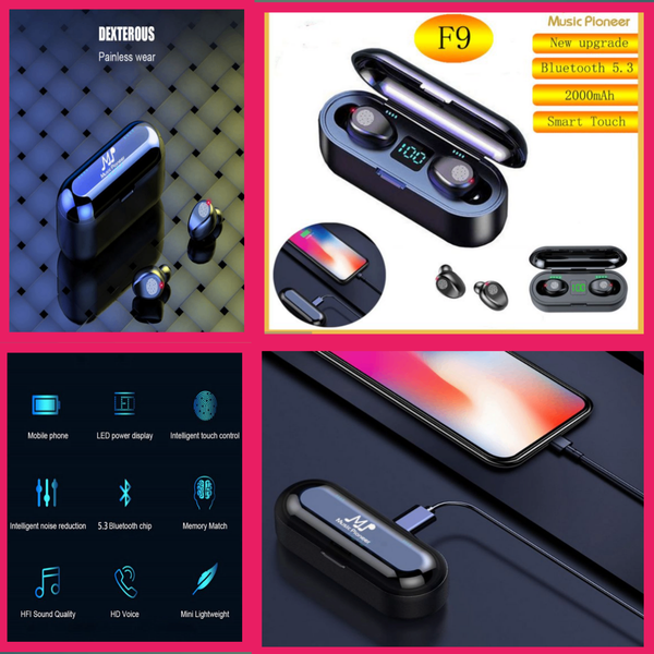 Écouteur blootouth sans fils réchargeable