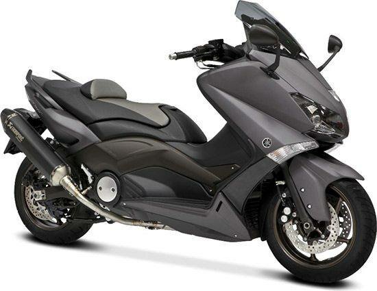 Yamaha Tmax scooter noir