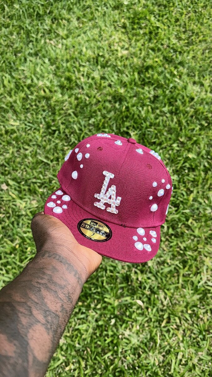 Casquette Snapback Strass Mode