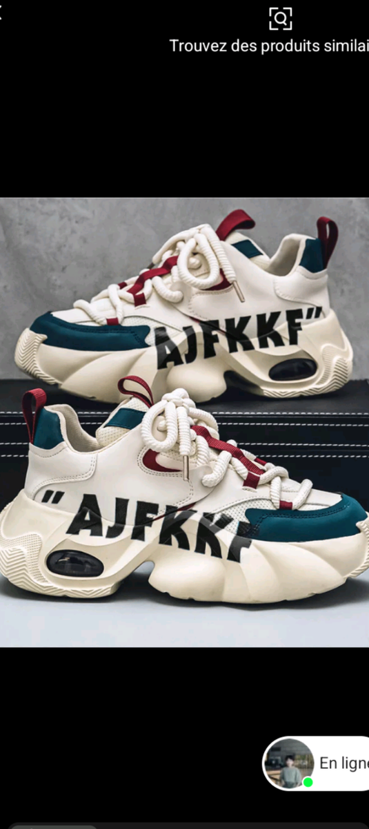 Baskets mode AJFKKF originales