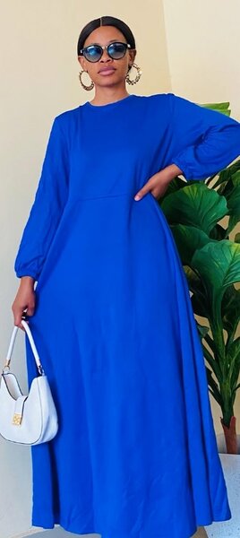 Elegant blue dress free m