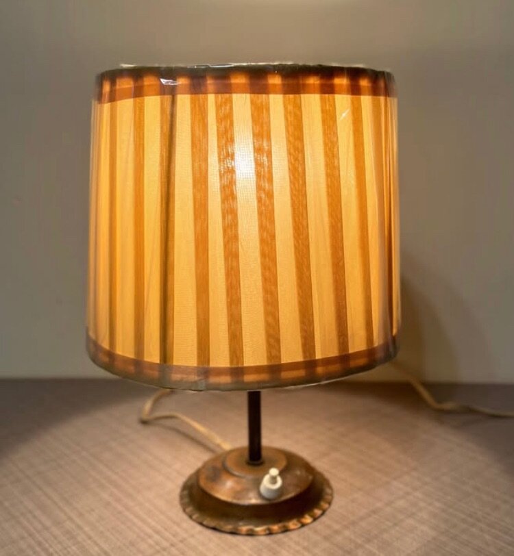 Lamps with new shades