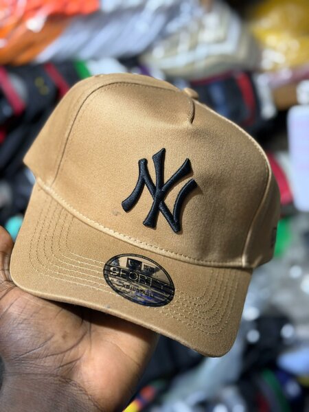 Casquette NY beige