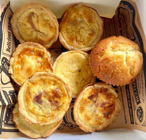 Quiches individuelles savoureuses