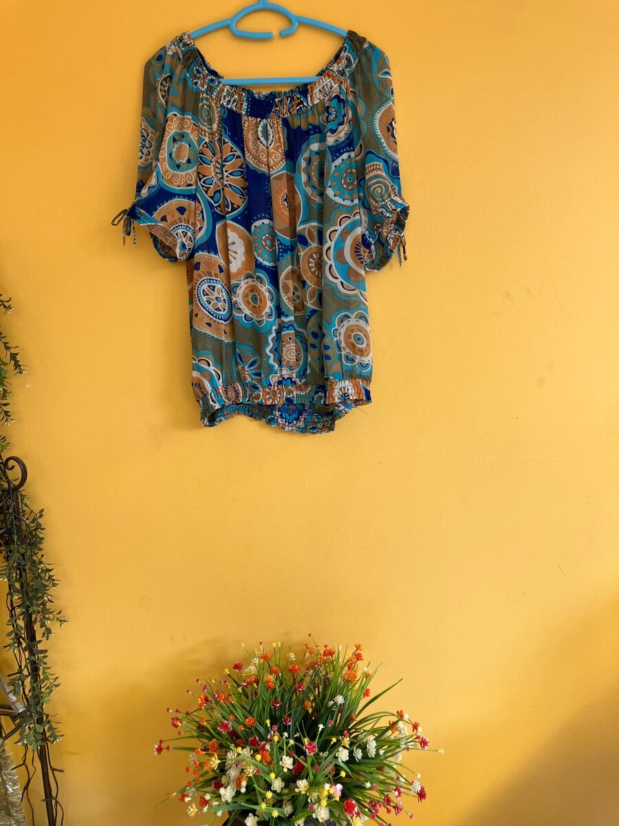 Blouse à manches courtes