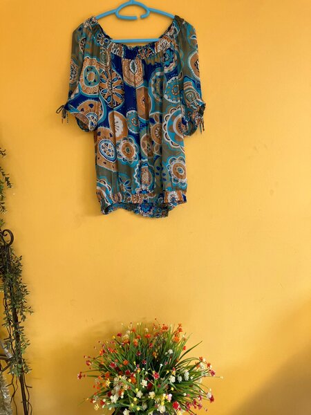 Blouse à manches courtes