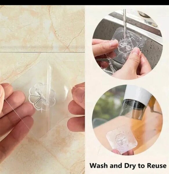 Crochet mural adhésif 10 Lots