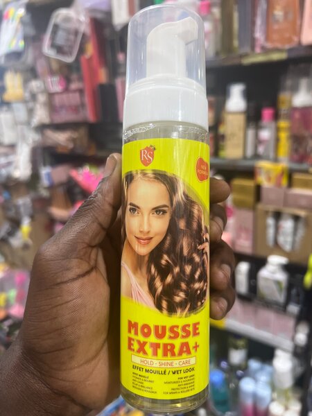 Mousse Extra+ Cheveux Brillants