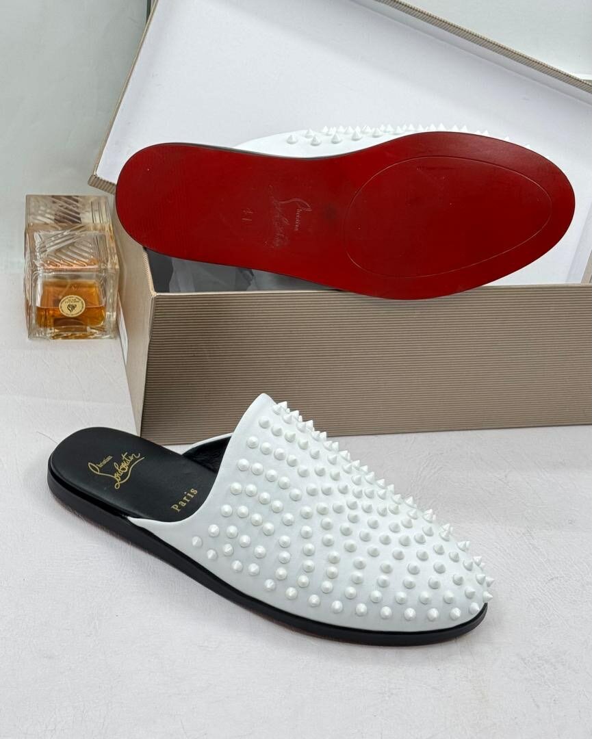 CHRISTIAN LOUBOUTIN HALF SHOE