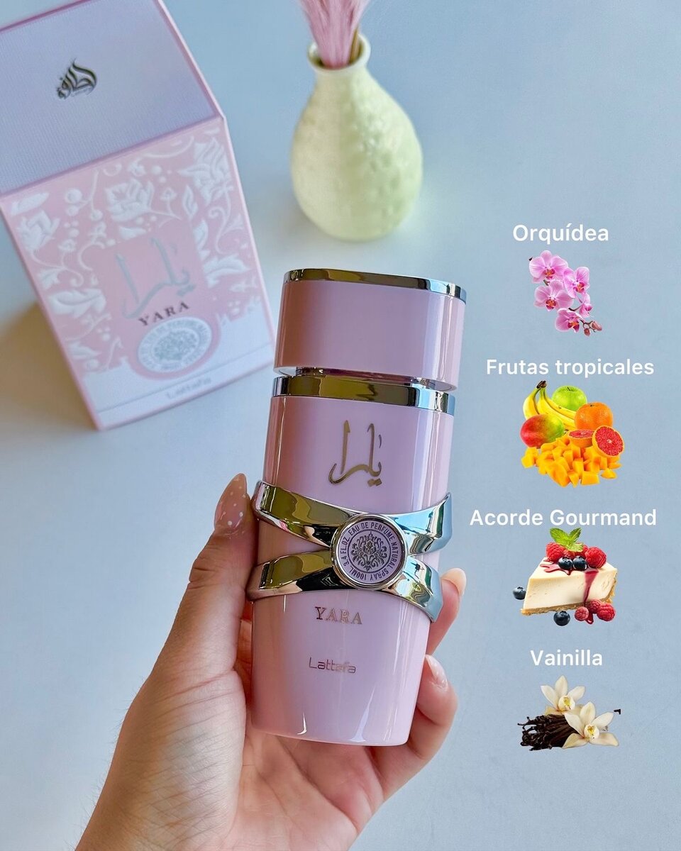 Parfum floral gourmand Yara