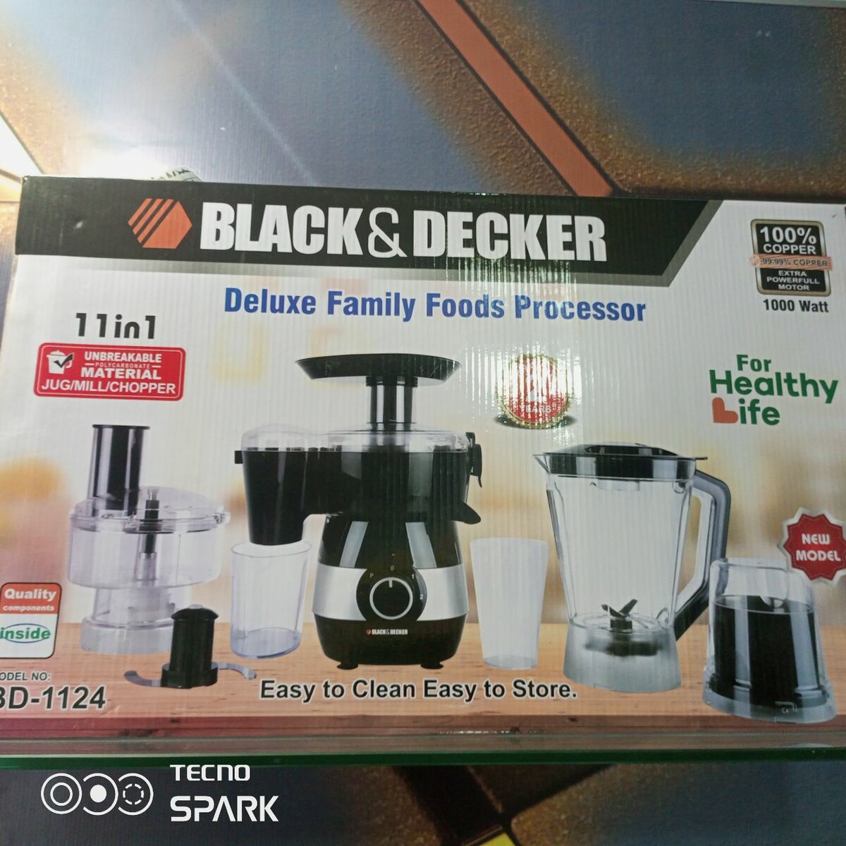 Black Decker Food Processor
