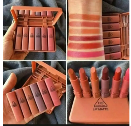 BEAUTIFUL LIPSTICK PACK OF 6
