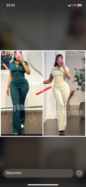 Combinaison élégante femme