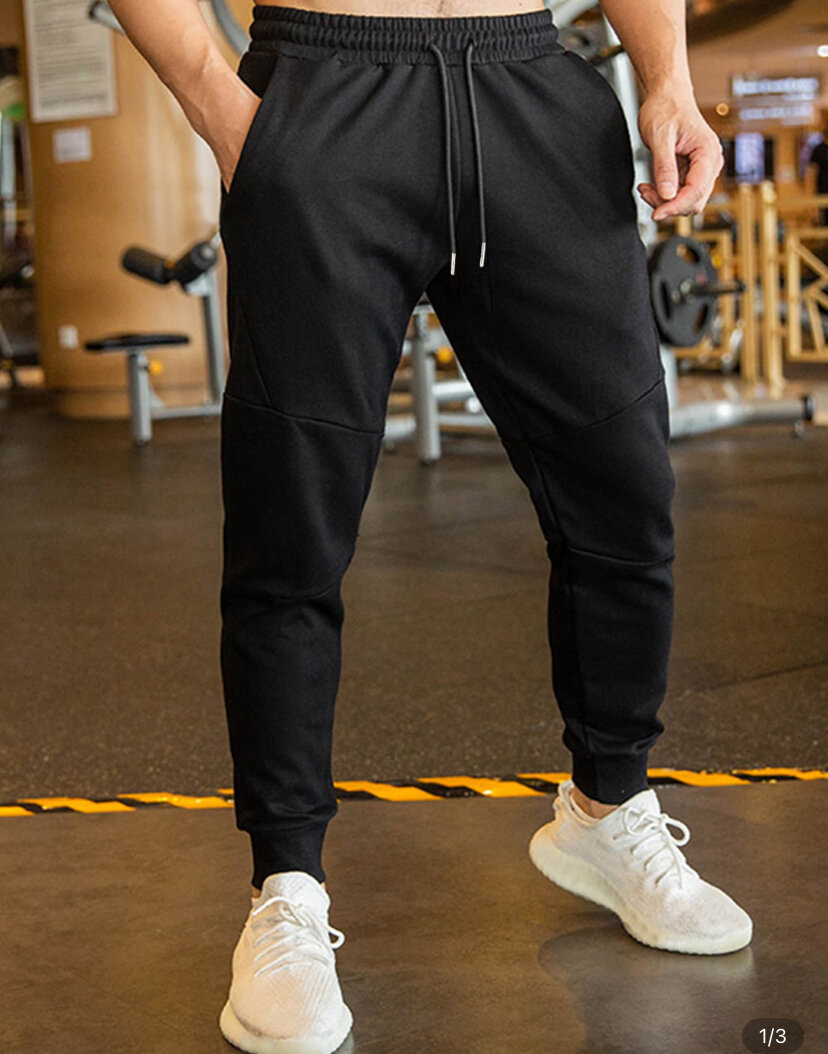 Pantalon de jogging noir homme