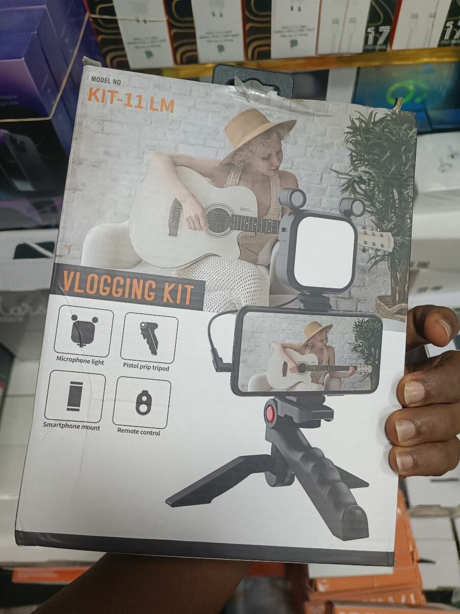 Kit Vlogging avec Trépied Flexible