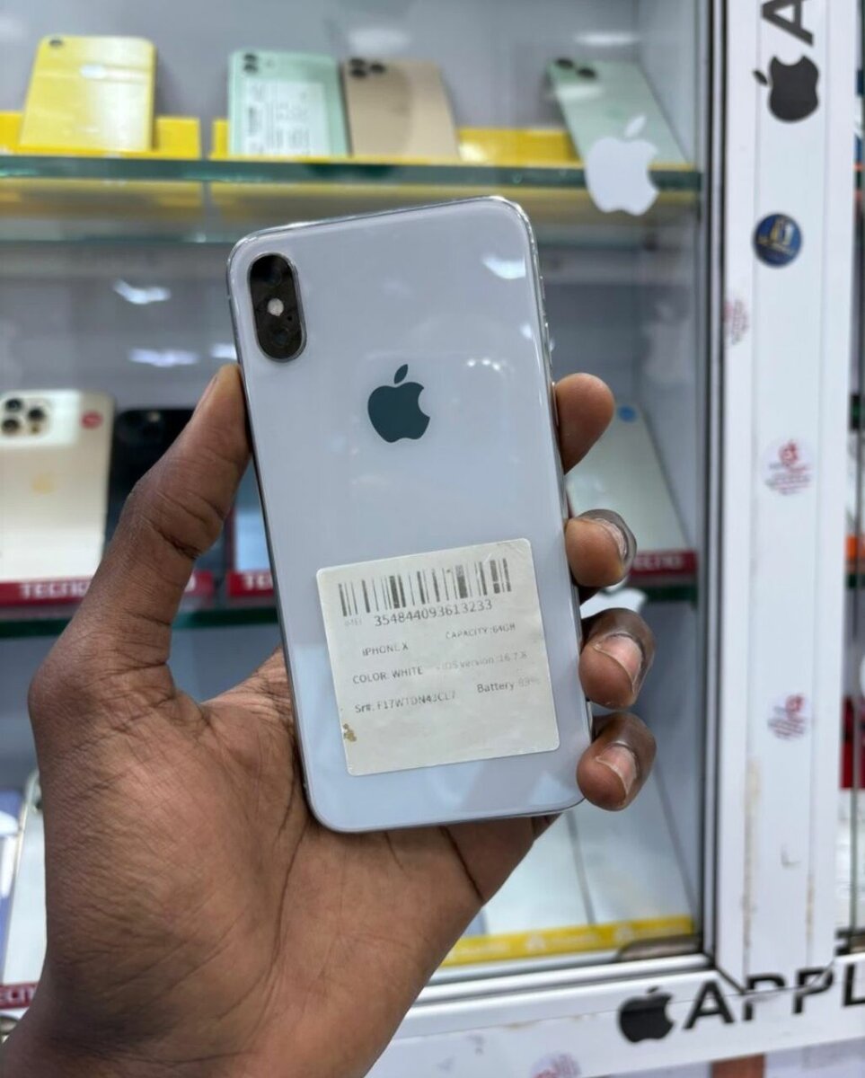 iPhone X 64GB Argent