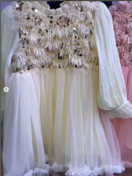 Красивое платье для девочек. 