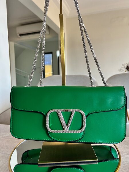 Green ladies bag