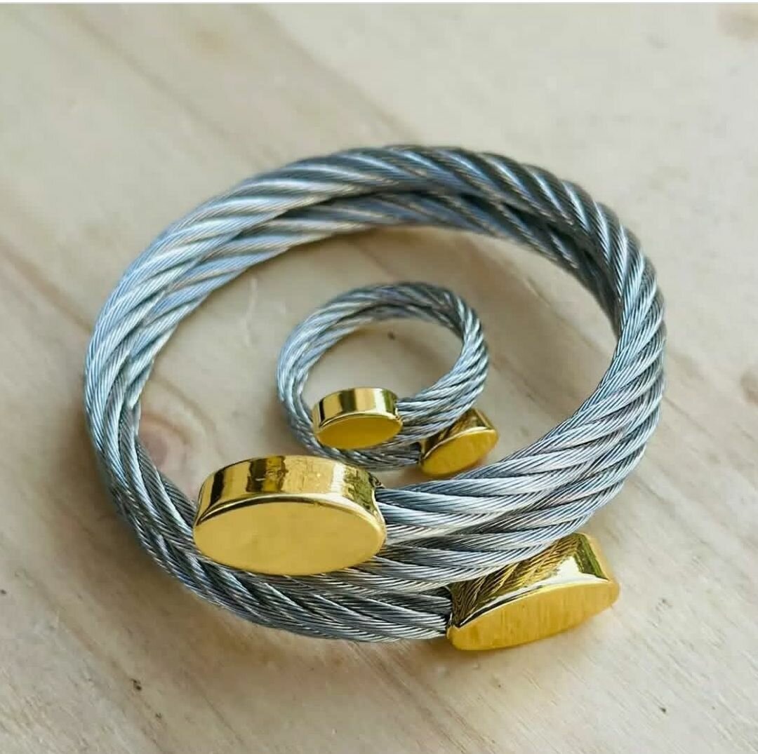 Bracelet câble acier inoxydable